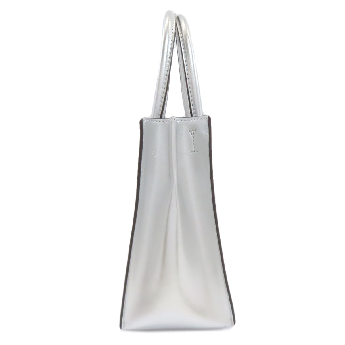 Michael Kors マイケルコース ウィンター 人物モチーフ 2WAY ハンドバッグ PVC レディース 中古