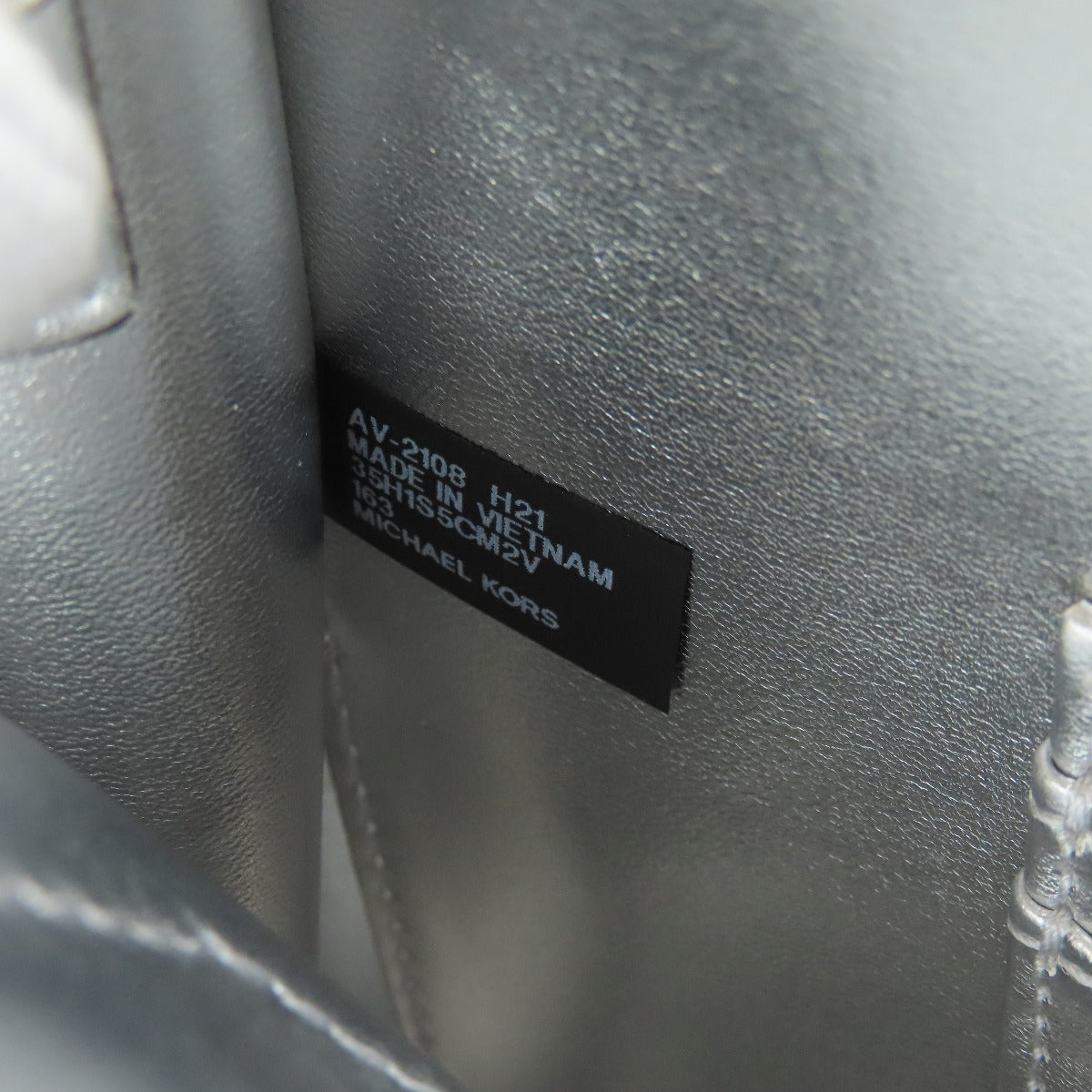 Michael Kors マイケルコース ウィンター 人物モチーフ 2WAY ハンドバッグ PVC レディース 中古