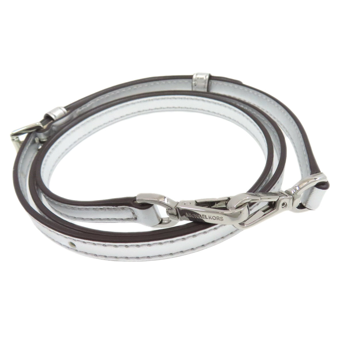 Michael Kors マイケルコース ウィンター 人物モチーフ 2WAY ハンドバッグ PVC レディース 中古