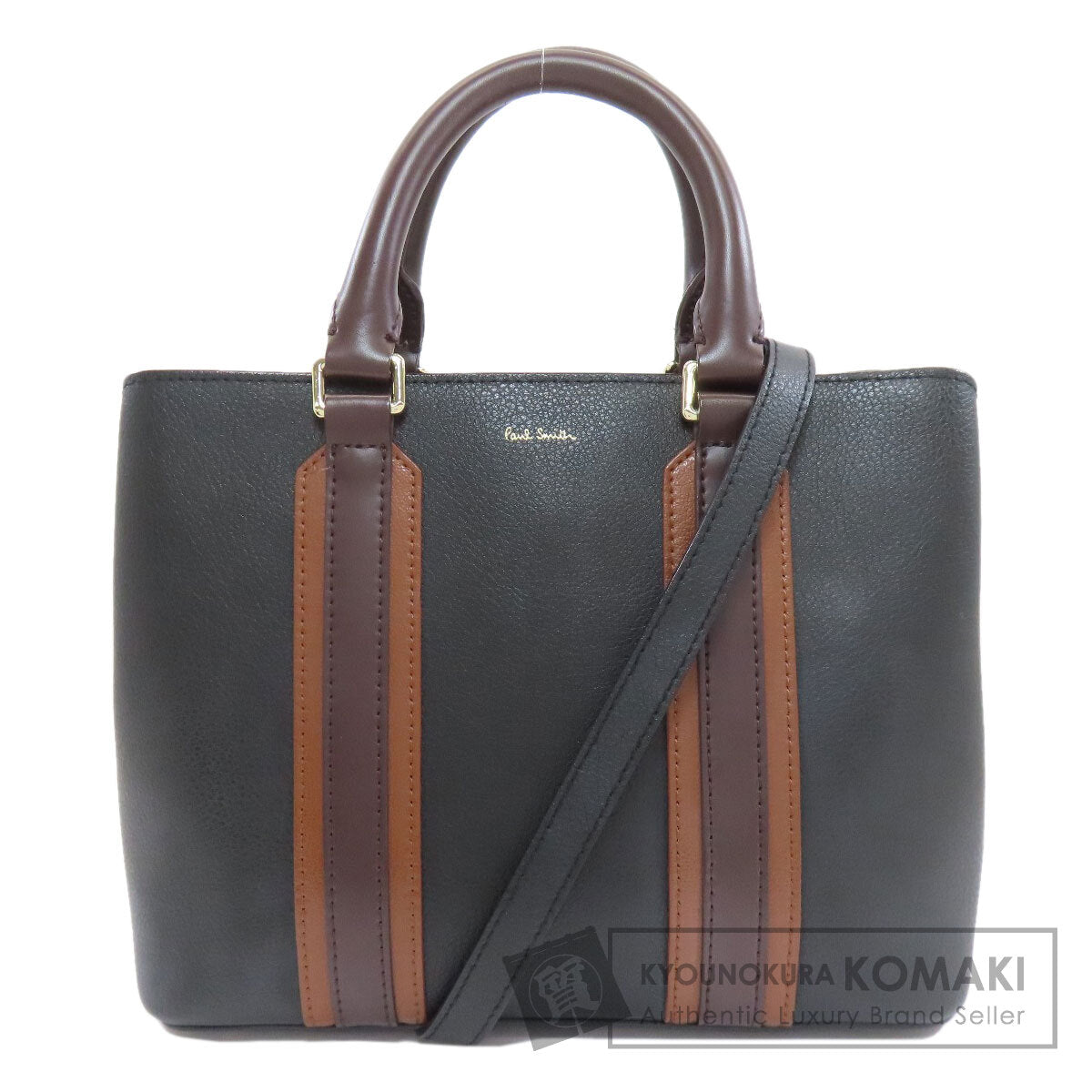 Paul Smith ポール・スミス 2WAY ハンドバッグ レザー レディース 中古