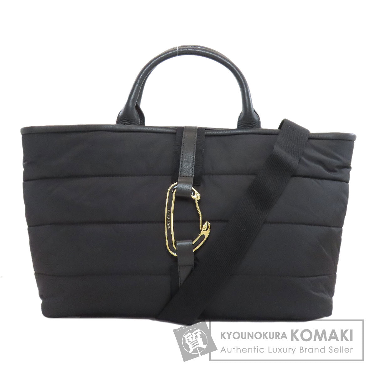 MONCLER モンクレール 2WAY ハンドバッグ ナイロン レディース 中古
