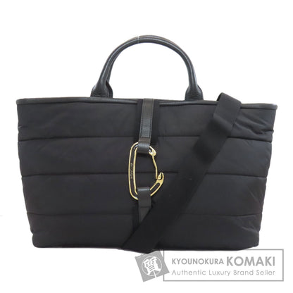 MONCLER モンクレール 2WAY ハンドバッグ ナイロン レディース 中古
