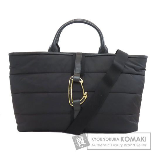 MONCLER モンクレール 2WAY ハンドバッグ ナイロン レディース 中古