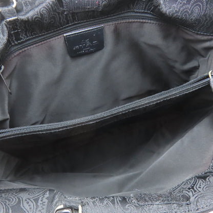 ETRO エトロ ペイズリー柄 ハンドバッグ ナイロン レディース 中古
