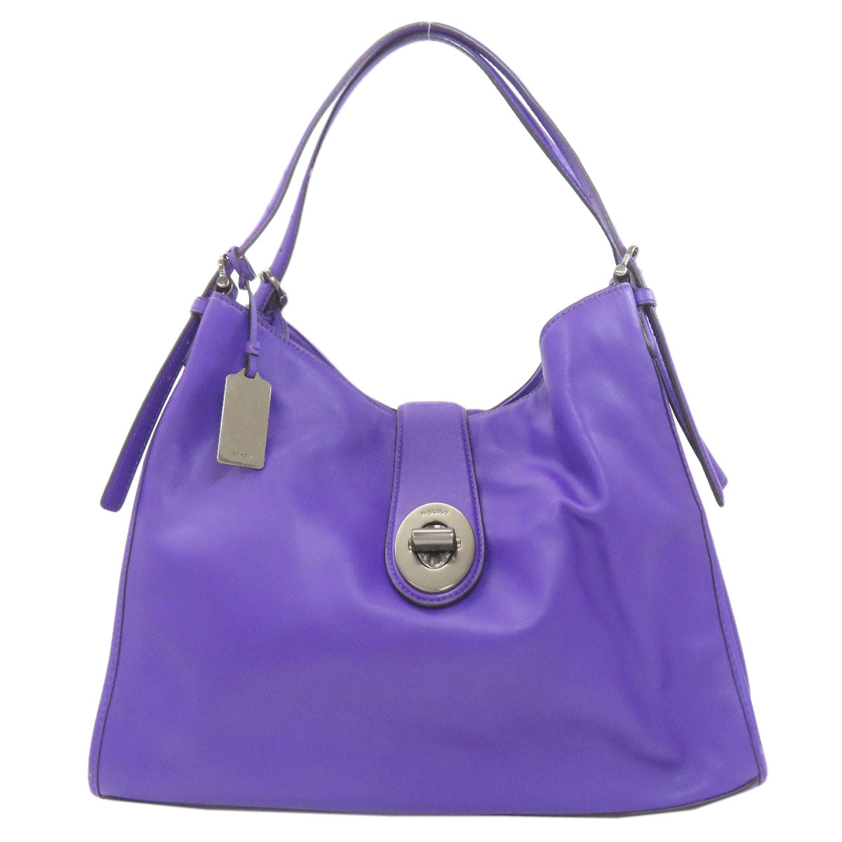 COACH コーチ 32221 ロゴ ハンドバッグ レザー レディース 中古