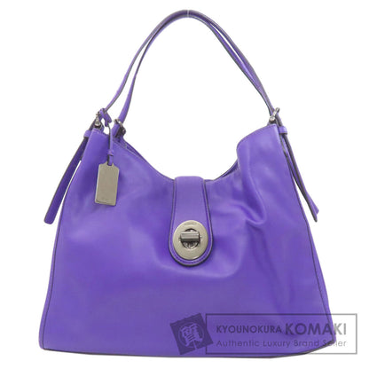 COACH コーチ 32221 ロゴ ハンドバッグ レザー レディース 中古