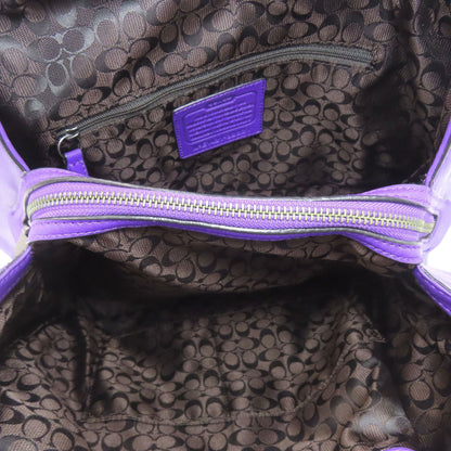COACH コーチ 32221 ロゴ ハンドバッグ レザー レディース 中古