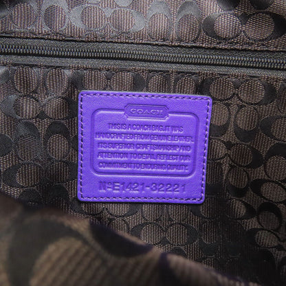 COACH コーチ 32221 ロゴ ハンドバッグ レザー レディース 中古