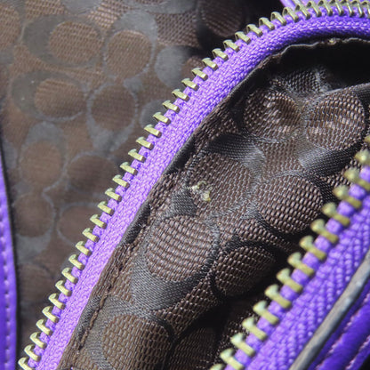 COACH コーチ 32221 ロゴ ハンドバッグ レザー レディース 中古