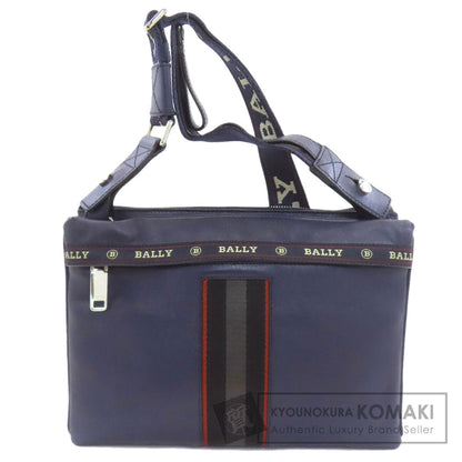 BALLY バリー ロゴ ショルダーバッグ レザー レディース 中古
