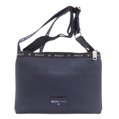 BALLY バリー ロゴ ショルダーバッグ レザー レディース 中古