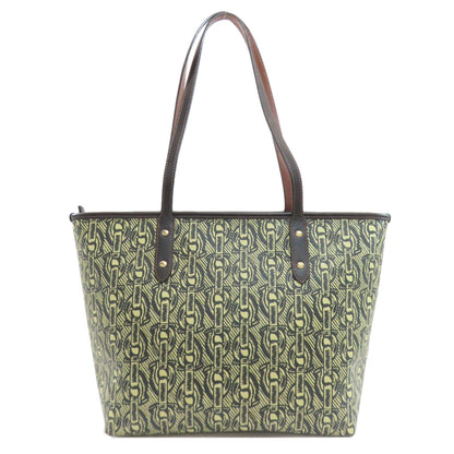 COACH コーチ F37854 チェーン柄 トートバッグ PVC レディース 中古