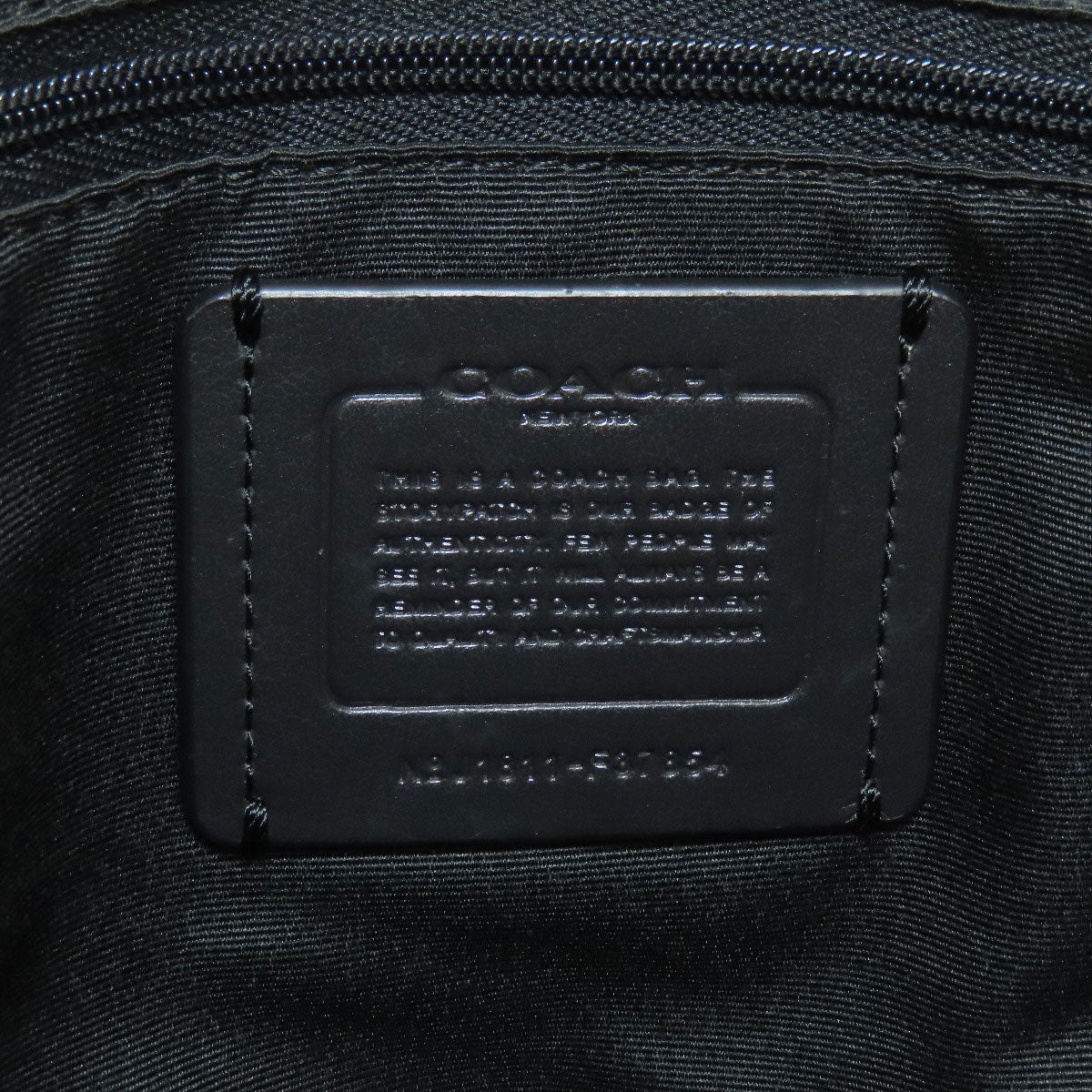 COACH コーチ F37854 チェーン柄 トートバッグ PVC レディース 中古