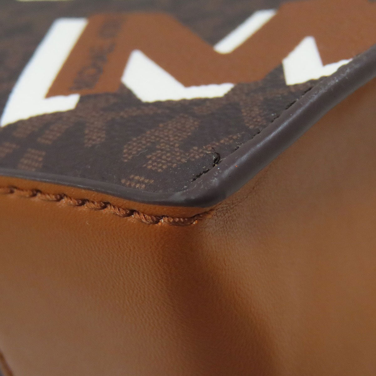 Michael Kors マイケルコース MKシグネチャー 2WAY ハンドバッグ PVC レディース 中古