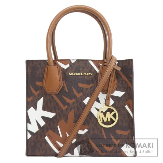 Michael Kors マイケルコース MKシグネチャー 2WAY ハンドバッグ PVC レディース 中古
