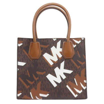 Michael Kors マイケルコース MKシグネチャー 2WAY ハンドバッグ PVC レディース 中古