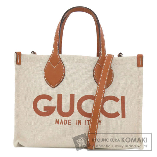 GUCCI グッチ 772144 グッチプリント スモール ハンドバッグ キャンバス レディース 中古