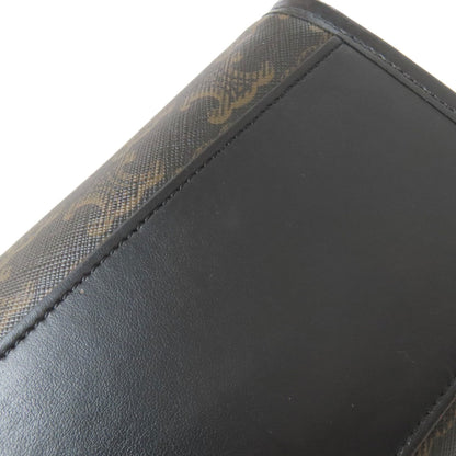 CELINE セリーヌ トリオンフ 2WAY ハンドバッグ PVC レディース 中古