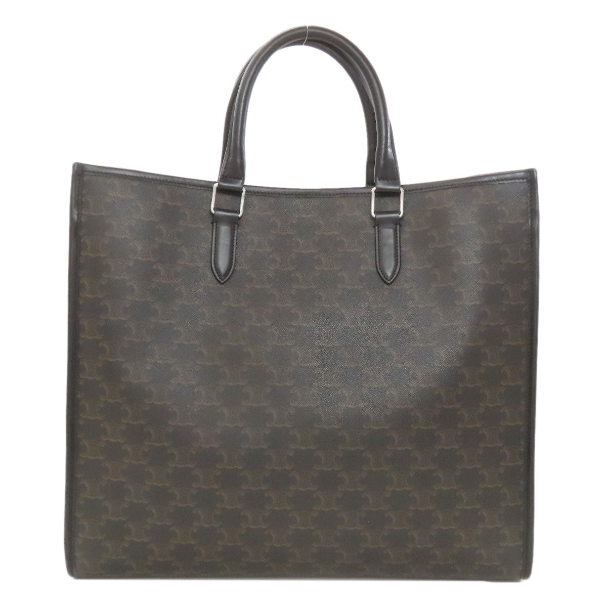 CELINE セリーヌ トリオンフ 2WAY ハンドバッグ PVC レディース 中古