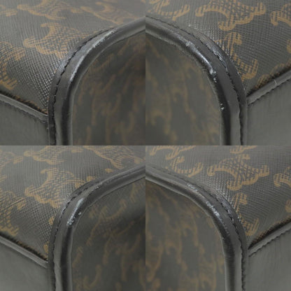 CELINE セリーヌ トリオンフ 2WAY ハンドバッグ PVC レディース 中古