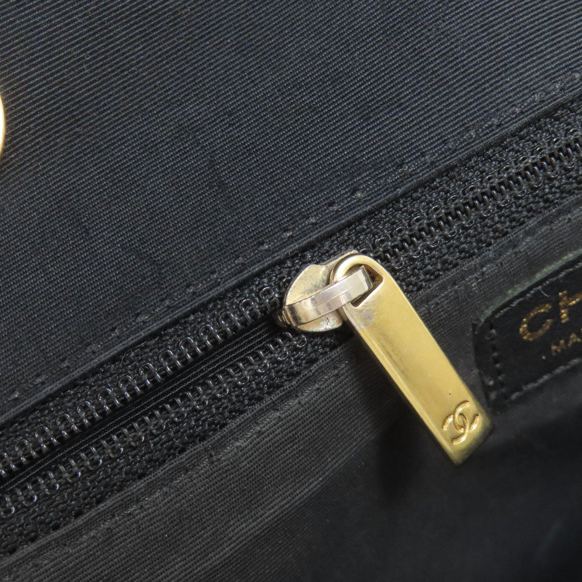 CHANEL シャネル チェーンショルダー マトラッセ ゴールド金具 ショルダーバッグ ラムスキン レディース 中古