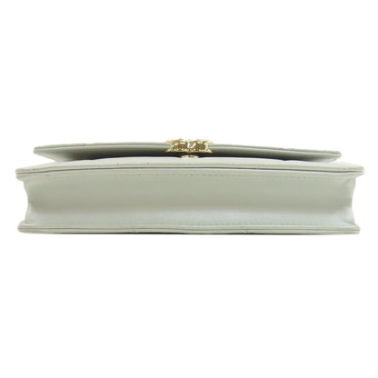 CHANEL シャネル チェーンショルダー マトラッセ ゴールド金具 ショルダーバッグ ラムスキン レディース 中古