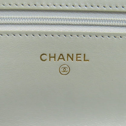 CHANEL シャネル チェーンショルダー マトラッセ ゴールド金具 ショルダーバッグ ラムスキン レディース 中古