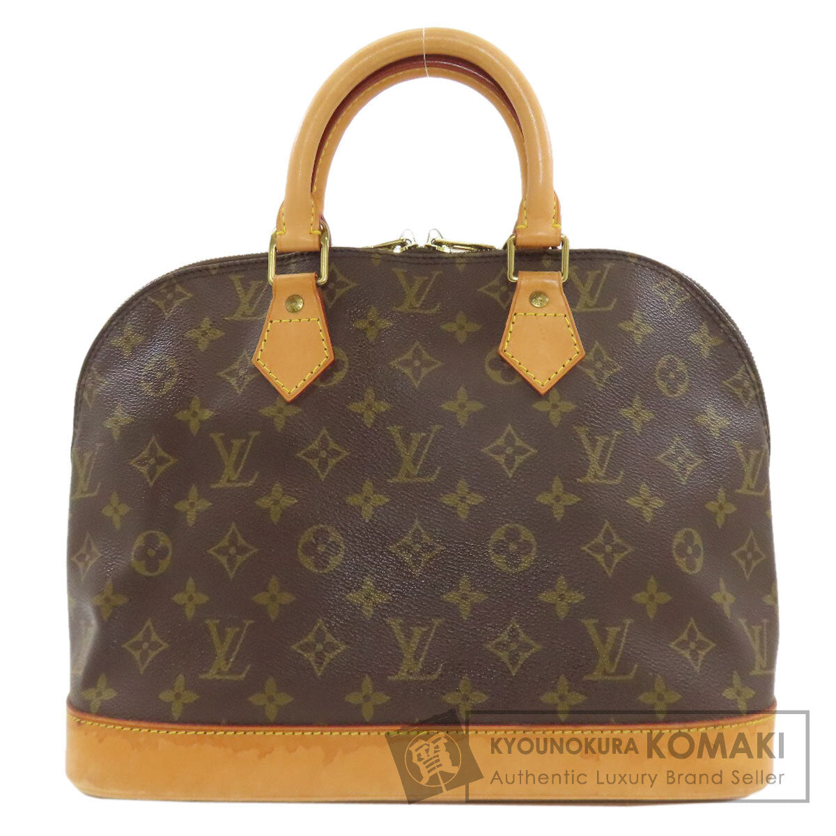 LOUIS VUITTON ルイヴィトン M51130 アルマ ハンドバッグ モノグラムキャンバス レディース 中古