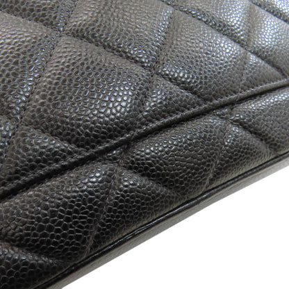 CHANEL シャネル 復刻トート シルバー金具 トートバッグ グレインド カーフスキン レディース 中古