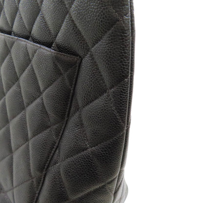 CHANEL シャネル 復刻トート シルバー金具 トートバッグ グレインド カーフスキン レディース 中古