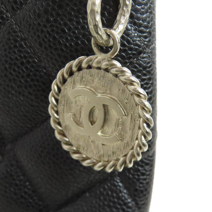CHANEL シャネル 復刻トート シルバー金具 トートバッグ グレインド カーフスキン レディース 中古