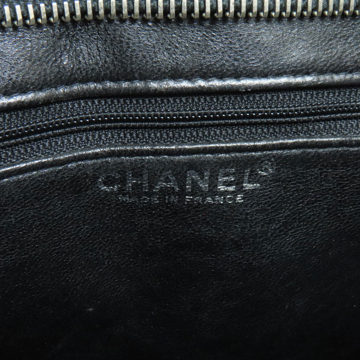 CHANEL シャネル 復刻トート シルバー金具 トートバッグ グレインド カーフスキン レディース 中古