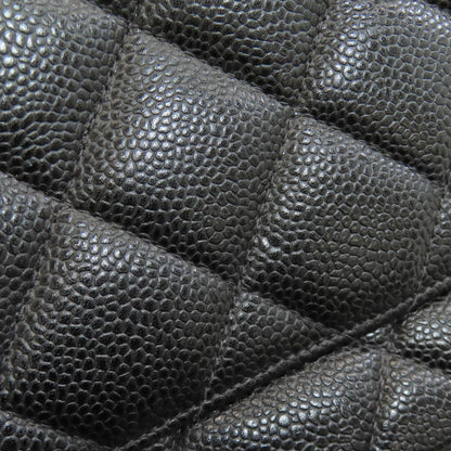 CHANEL シャネル 復刻トート シルバー金具 トートバッグ グレインド カーフスキン レディース 中古