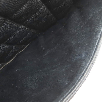 CHANEL シャネル 復刻トート シルバー金具 トートバッグ グレインド カーフスキン レディース 中古