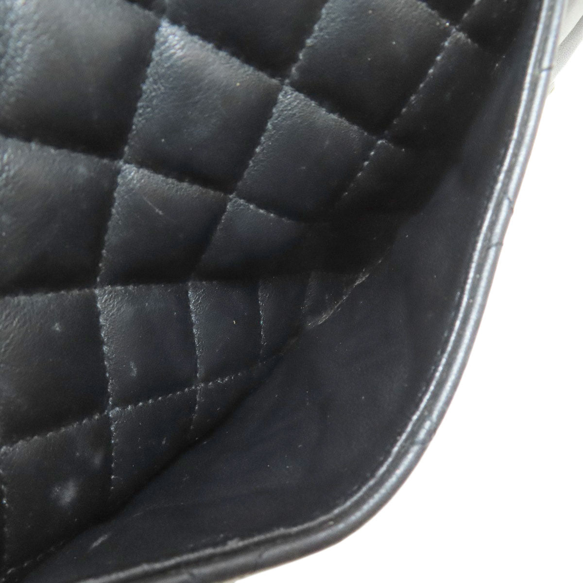CHANEL シャネル カンボンライン シルバー金具 トートバッグ カーフ レディース 中古