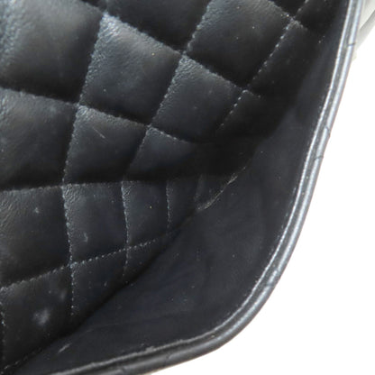 CHANEL シャネル カンボンライン シルバー金具 トートバッグ カーフ レディース 中古