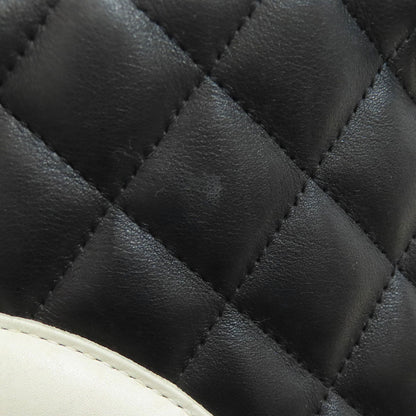 CHANEL シャネル カンボンライン シルバー金具 トートバッグ カーフ レディース 中古