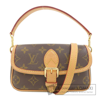 LOUIS VUITTON ルイヴィトン M83298 ナノ・ディアヌ ハンドバッグ モノグラムキャンバス レディース 中古