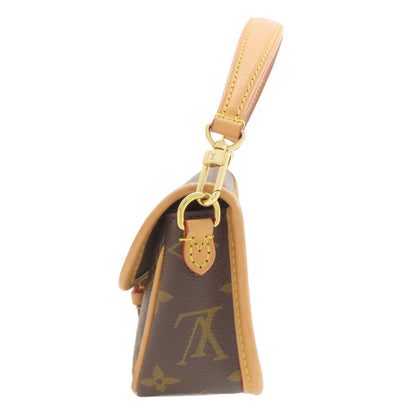 LOUIS VUITTON ルイヴィトン M83298 ナノ・ディアヌ ハンドバッグ モノグラムキャンバス レディース 中古