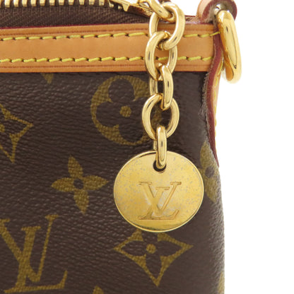 LOUIS VUITTON ルイヴィトン M40145 パレルモPM トートバッグ モノグラムキャンバス レディース 中古