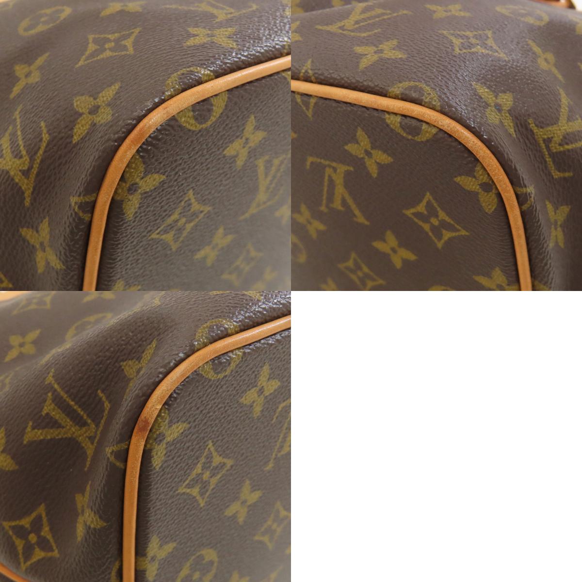 LOUIS VUITTON ルイヴィトン M40145 パレルモPM トートバッグ モノグラムキャンバス レディース 中古