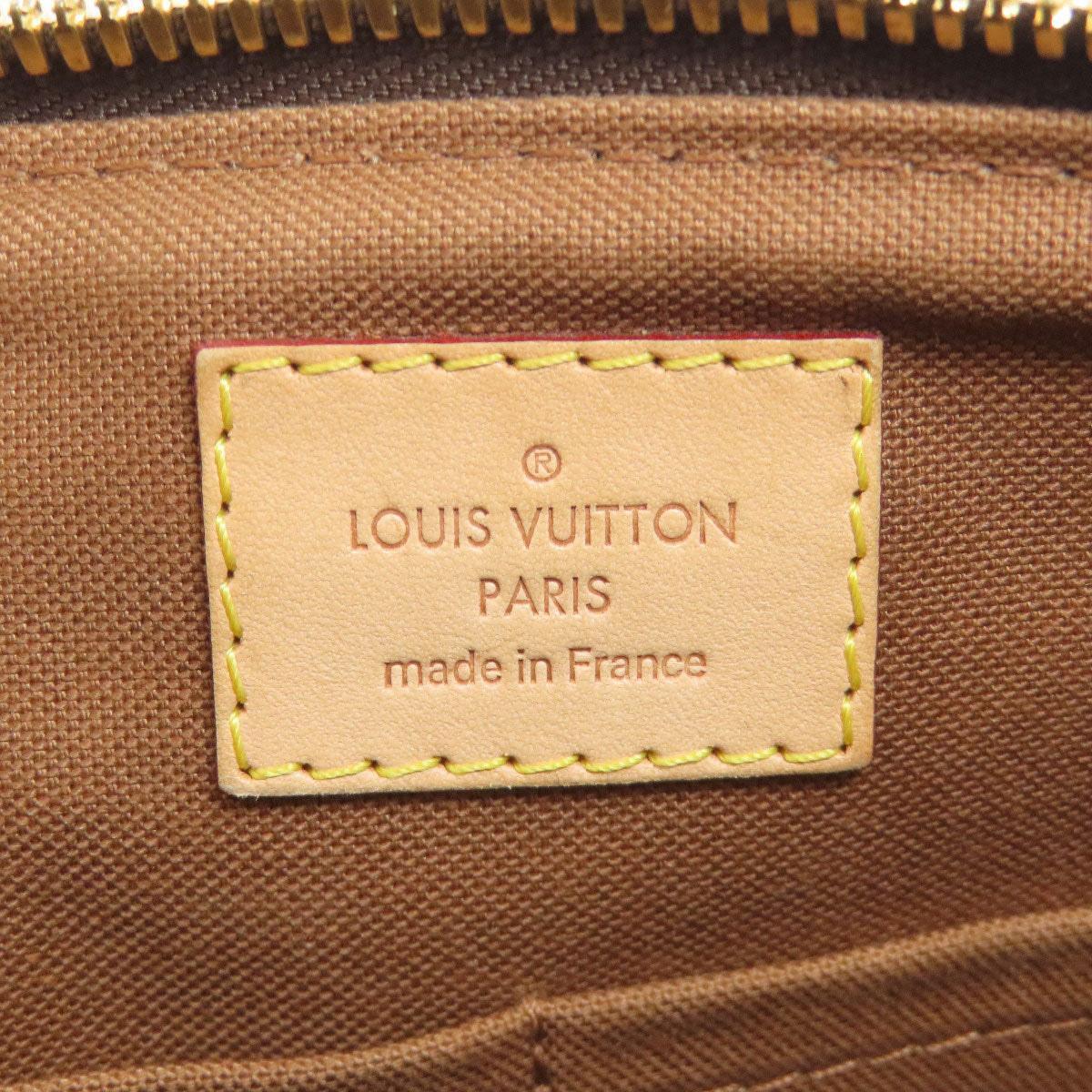 LOUIS VUITTON ルイヴィトン M40145 パレルモPM トートバッグ モノグラムキャンバス レディース 中古