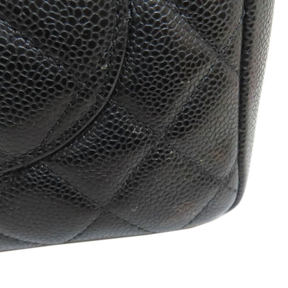 CHANEL シャネル マトラッセ シルバー金具 トートバッグ グレインド カーフスキン レディース 中古