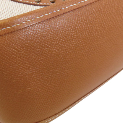 HERMES エルメス エブリン1 GM ゴールド ゴールド金具 ショルダーバッグ トワルアッシュ レディース 中古