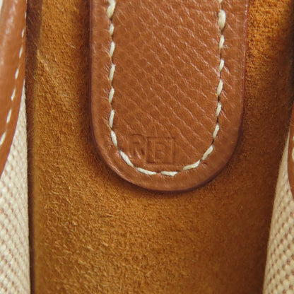 HERMES エルメス エブリン1 GM ゴールド ゴールド金具 ショルダーバッグ トワルアッシュ レディース 中古