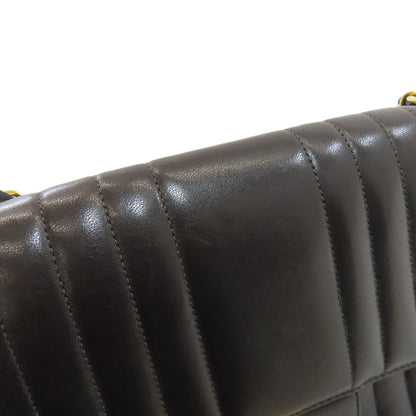 CHANEL シャネル マドモアゼル チェーンショルダー ゴールド金具 ショルダーバッグ ラムスキン レディース 中古