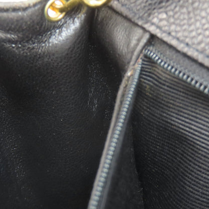 CHANEL シャネル マドモアゼル チェーンショルダー ゴールド金具 ショルダーバッグ グレインド カーフスキン レディース 中古