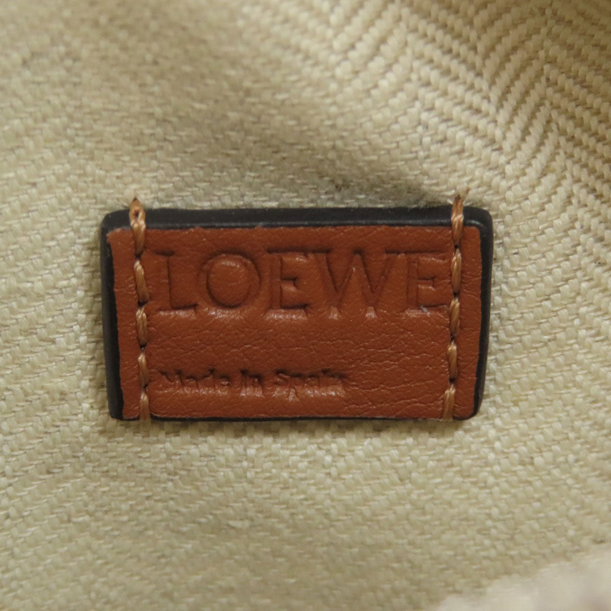 LOEWE ロエベ パズルバッグ ミニ 2WAY ハンドバッグ カーフ レディース 中古