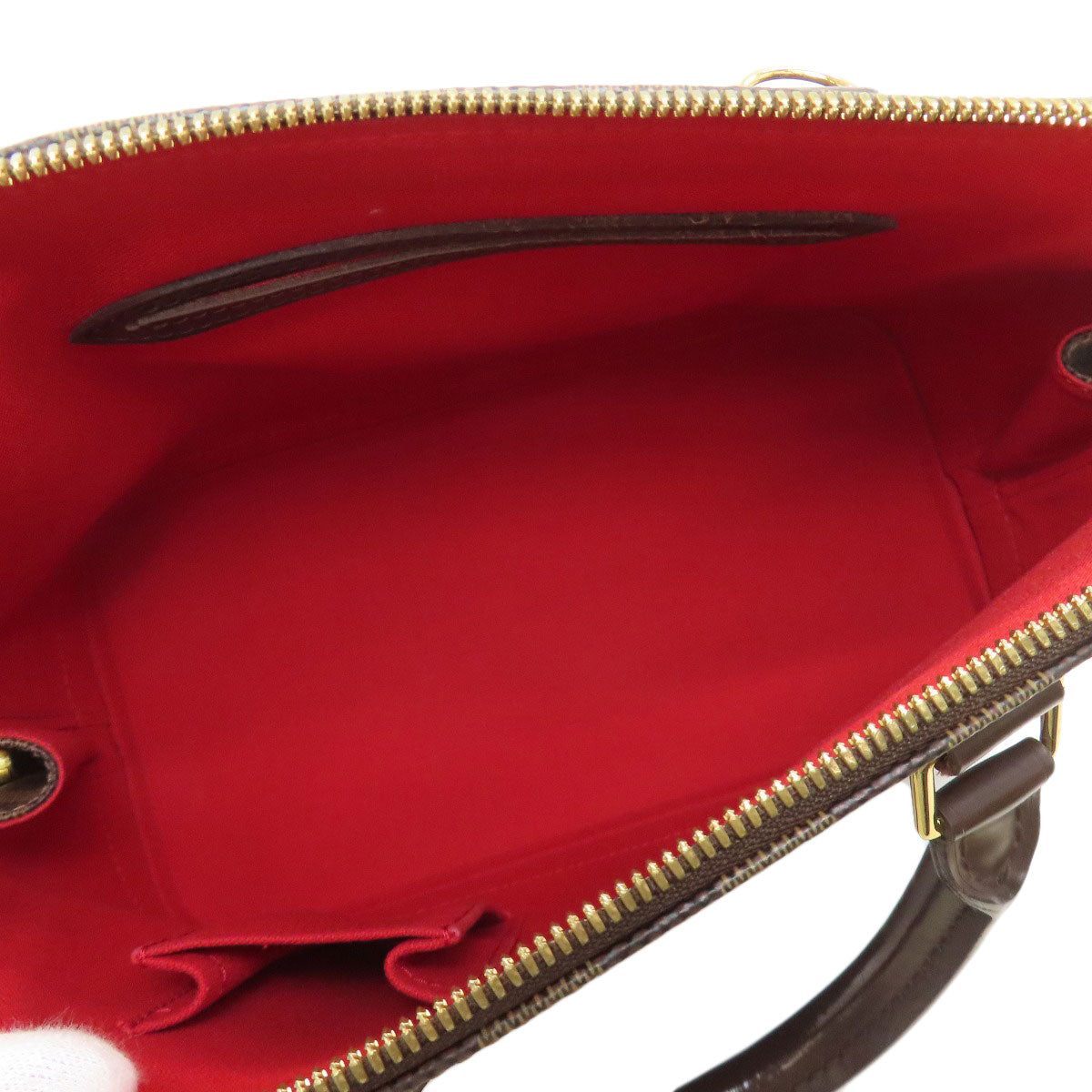 LOUIS VUITTON ルイヴィトン N51131 アルマ ハンドバッグ ダミエキャンバス レディース 中古