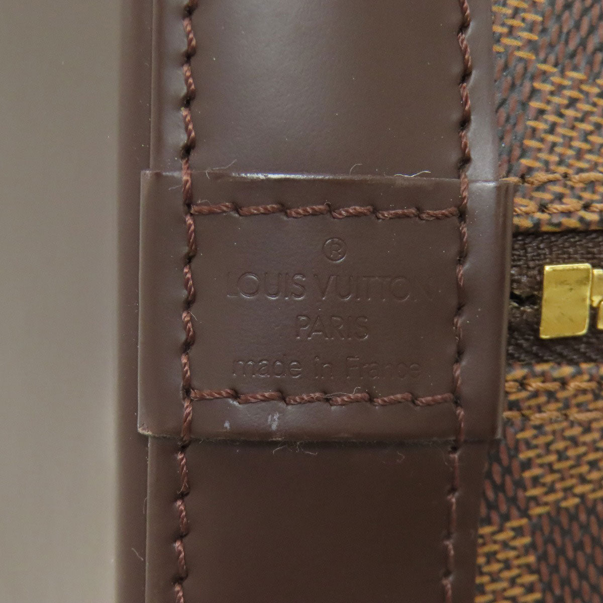 LOUIS VUITTON ルイヴィトン N51131 アルマ ハンドバッグ ダミエキャンバス レディース 中古